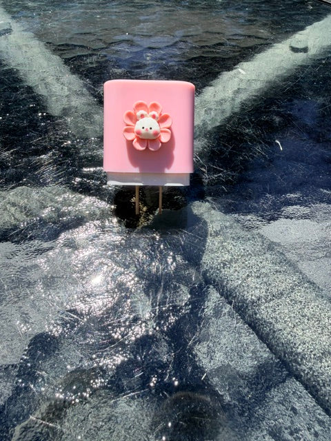 POWER FLOWER PINK - Charger