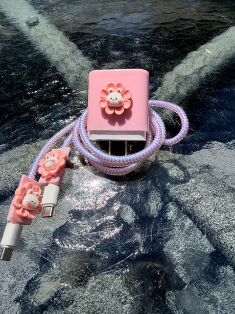 POWER FLOWER PINK - Charger