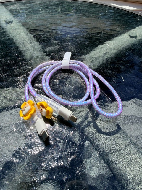 POWER FLOWER PURPLE - Charger
